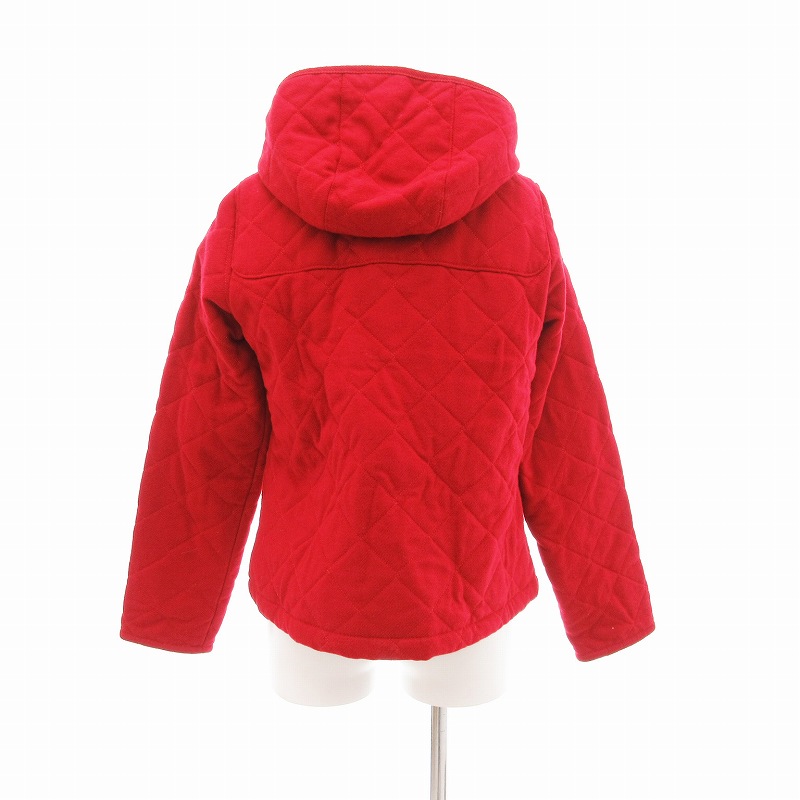 ラベンハム LAVENHAM キルティング ダッフルコート トグル ウール 38 M