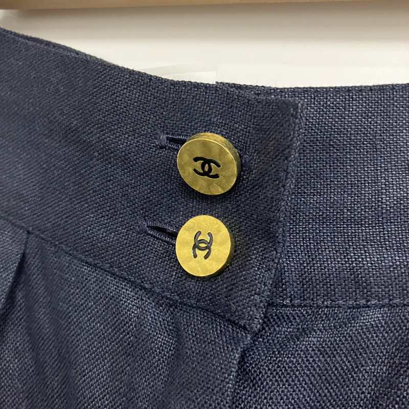 シャネル CHANEL ヴィンテージ ココマークボタン キュロット ショート