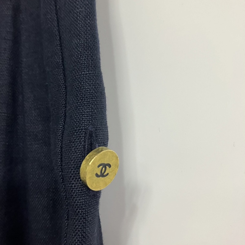 シャネル CHANEL ヴィンテージ ココマークボタン キュロット ショート