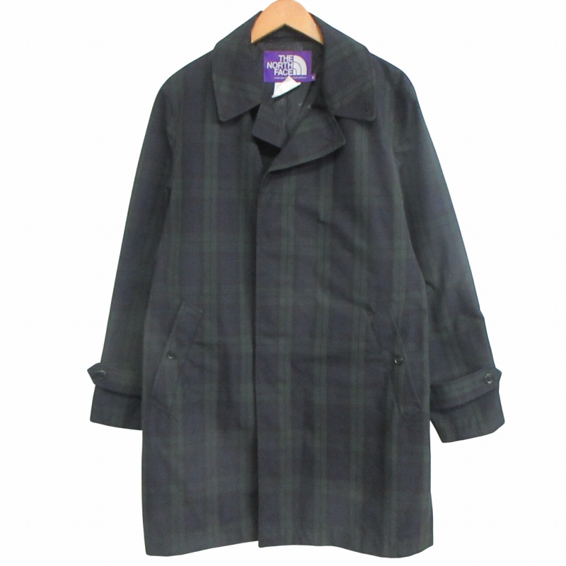 希少✨ザノースフェイス パープルレーベル ステンカラーコート