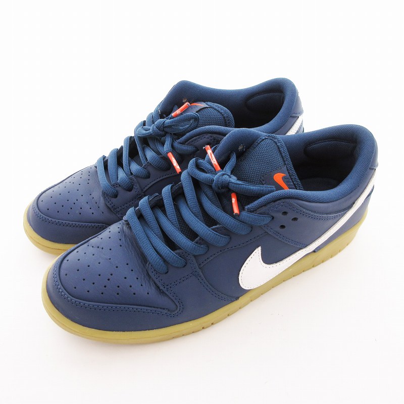 ナイキ SB ダンク ロー オレンジ ラベル ホワイト ネイビー ナイキ SB