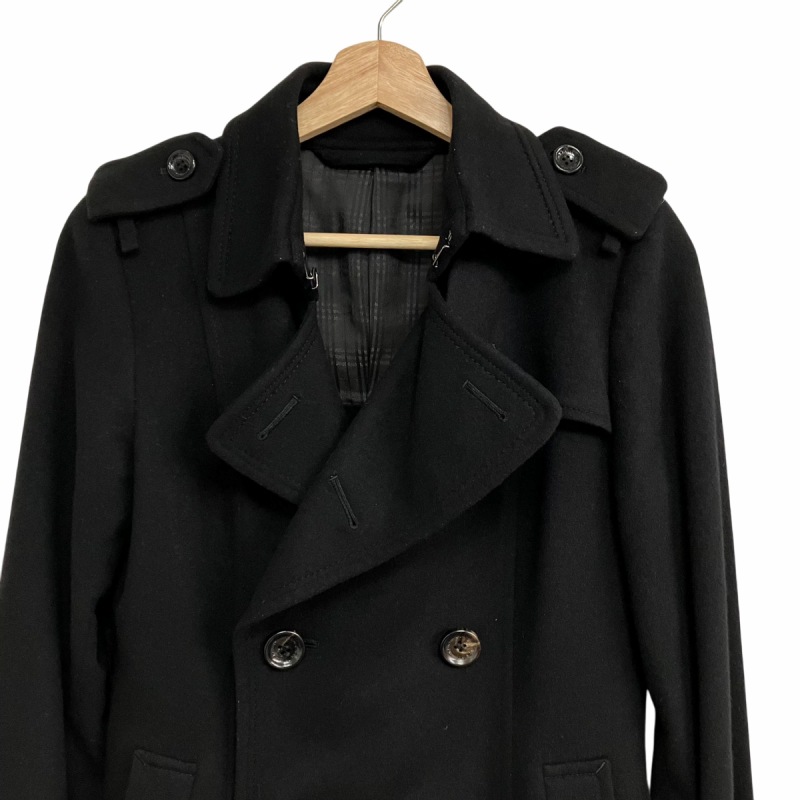 バーバリーブラックレーベル BURBERRY BLACK LABEL ウール トレンチ