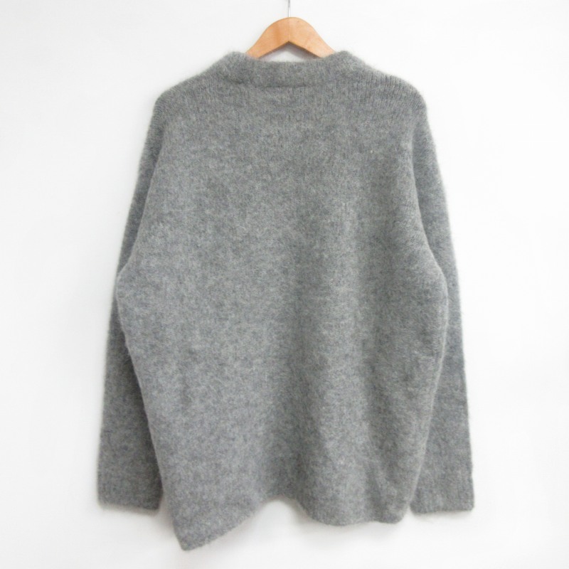 未使用品 AMOMENTO アモーメント 新品同様 24FW アルパカ ラウンド 
