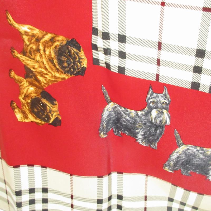 Burberrys バーバリーズ シルク スカーフ ノバチェック　未使用　美品 楽天市場】BURBERRY バーバリー スカーフ SS CHK PDOT SLK