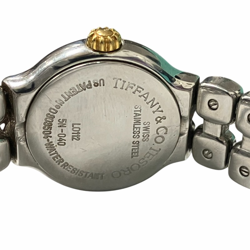 ティファニー TIFFANY & CO. 稼働品 ティソロ TESORO 腕時計 K18 