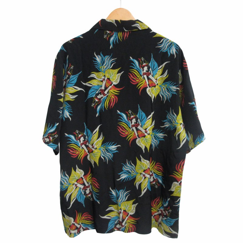 【激レア】ヒステリックグラマー　アロハシャツ　ゆるだぼ　完売モデル　総柄 HYSTERIC GLAMOUR(ヒステリックグラマー) 総柄アロハシャツが