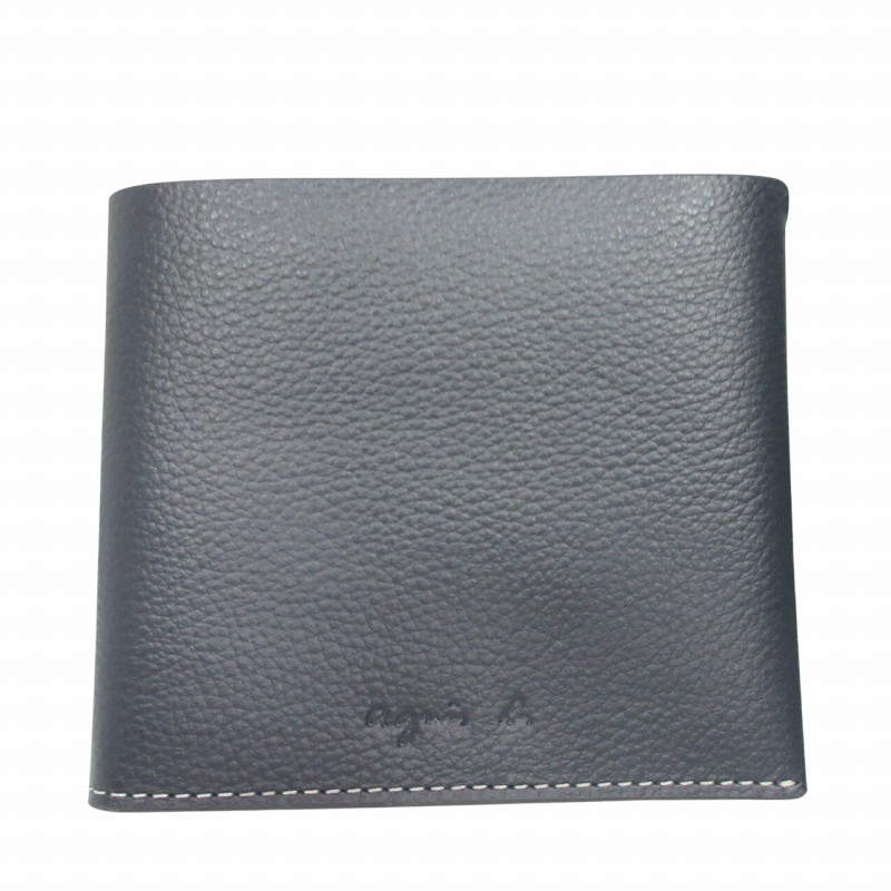 未使用品 アニエスベー agnes b. タグ付 ボヤージュオム ウォレット 二  