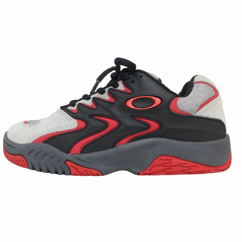 しょう　オークリー　OAKLEY ローカットスニーカー OAKLEY オークリー スニーカー メンズ FOF100349 黒 白 イエロー