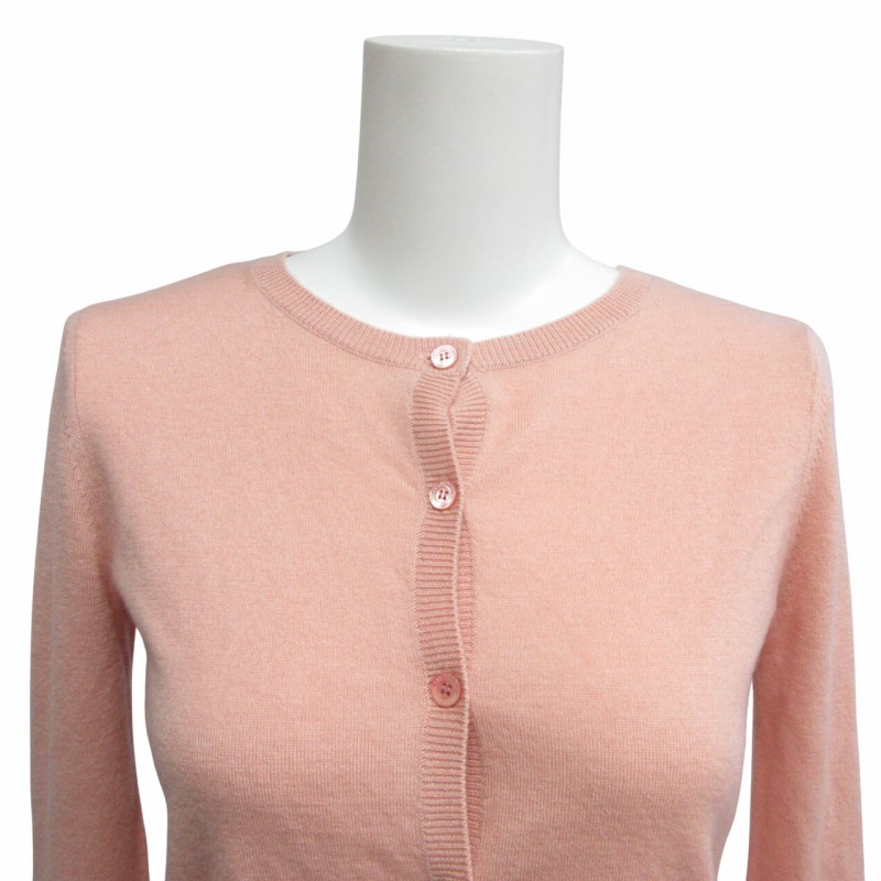レッド ヴァレンティノ RED VALENTINO 美品 カシミヤ シルク カシシル カーディガン ボレロ セーター 長袖 ピンク XS レディース レッド ヴァレンティノ RED VALENTINO 美品 カシミヤ シルク