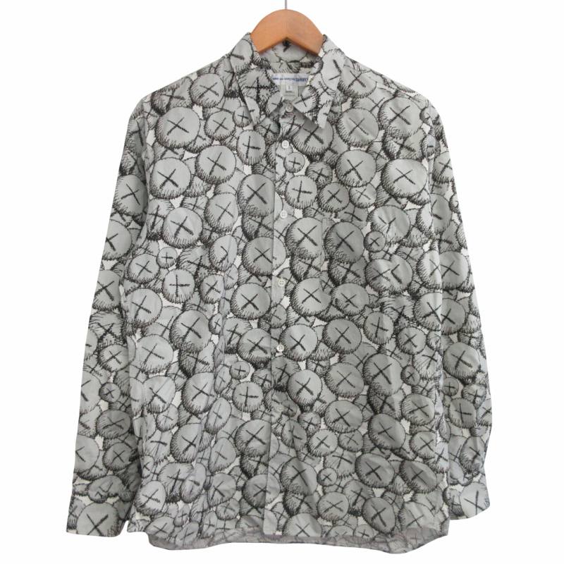 【美品】コムデギャルソンシャツ　長袖ニットトップス　S COMME des GARCONS SHIRT (コムデギャルソンシャツ) FOREVER