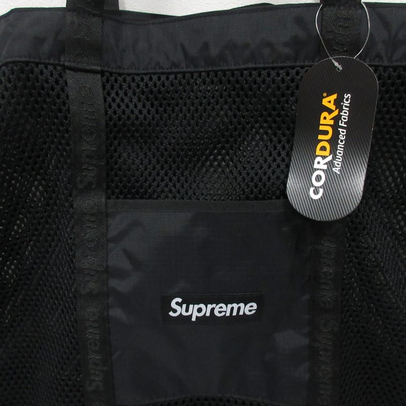 未使用品 シュプリーム SUPREME タグ付 25SS Week8 Mesh Tote Bag 