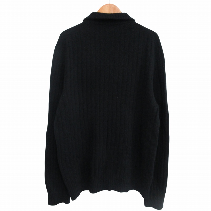 プラダ PRADA 00s Archive W-Zip Drivers Knit ウールカシミヤ 
