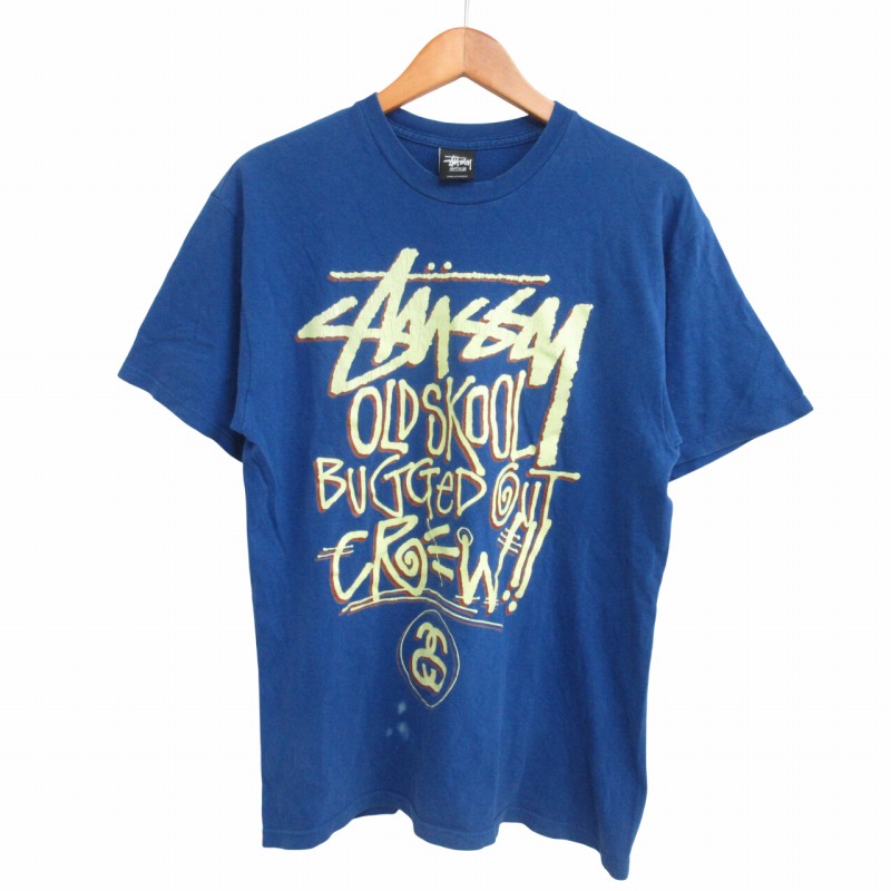 ステューシー STUSSY OLD SCHLLO ショーンフォントロゴTシャツ 