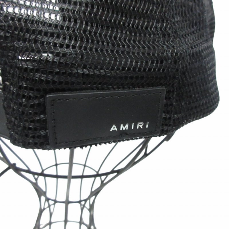 ⭕新品、未使用⭕アミリ☆キャンバスロゴキャップ☆ブラック AMIRI - AMIRI ロゴ キャンバスキャップ ブラック Sサイズ