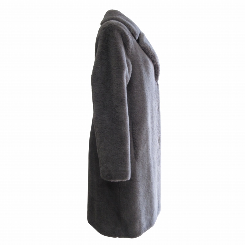 未使用品 ヘルノ HERNO 24AW タグ付 SOFT FAUX FUR COAT フェイク 