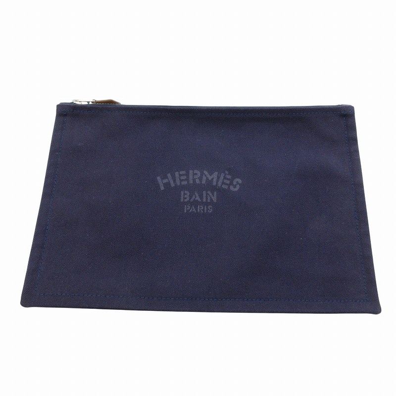 未使用品 エルメス HERMES BAIN ヨッティング GM ポーチ クラッチ 