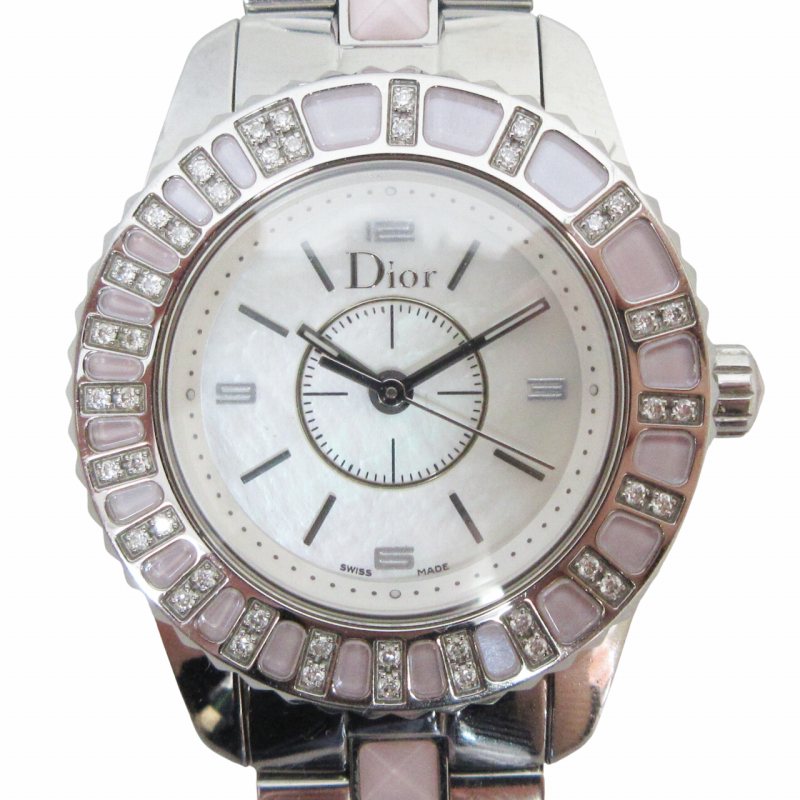 クリスチャンディオール Christian Dior CD112111 クリスタル ダイヤ 