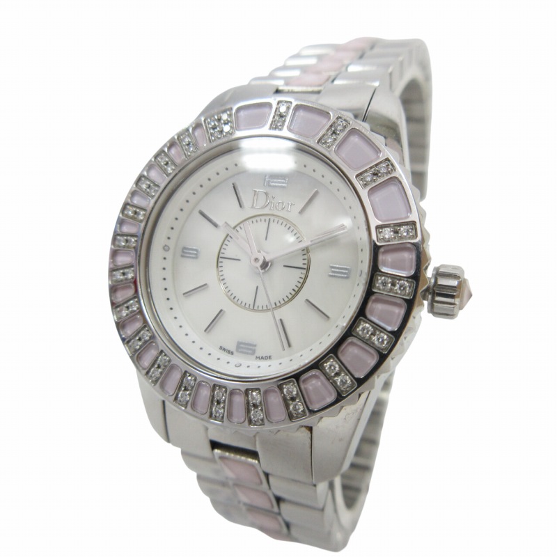 クリスチャンディオール Christian Dior CD112111 クリスタル ダイヤ 