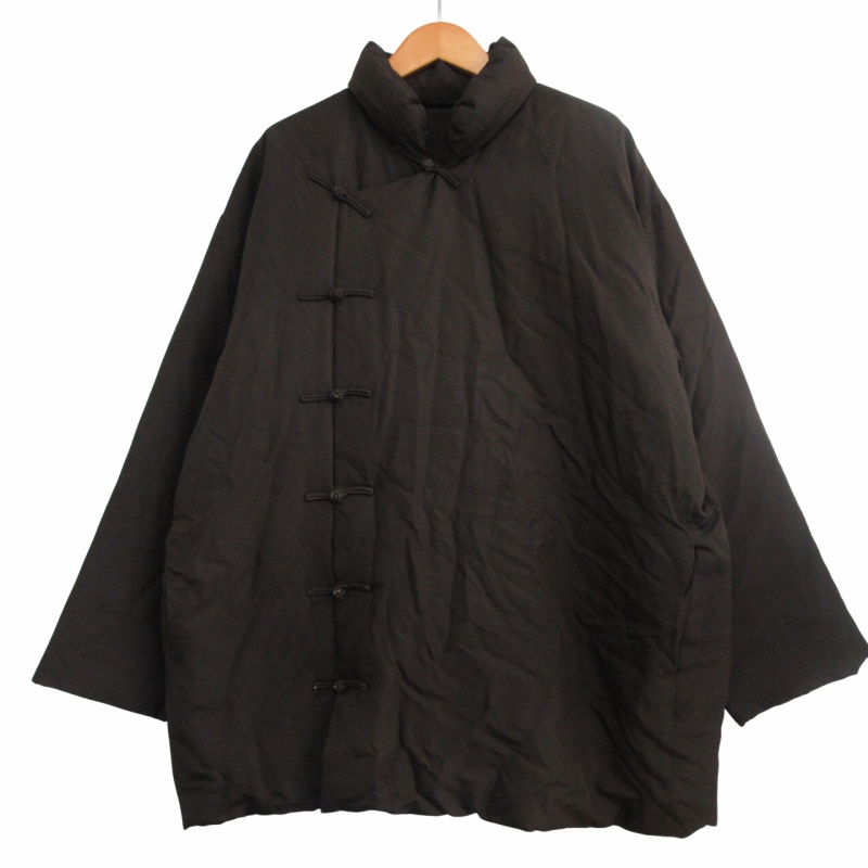 ヨーガンレール JURGEN LEHL シルク ダウンコート チャイナボタン