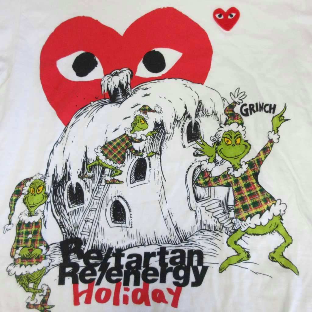 【新品未使用】COMMEdesGARCONS プレイ　クリスマス限定Tシャツ 楽天市場】☆メンズサイズ☆PLAY COMME des GARCONS(プレイ