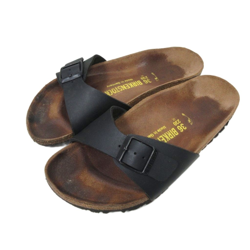 ビルケンシュトック マドリッド BIRKENSTOCK MADRID 黒 プラージュ