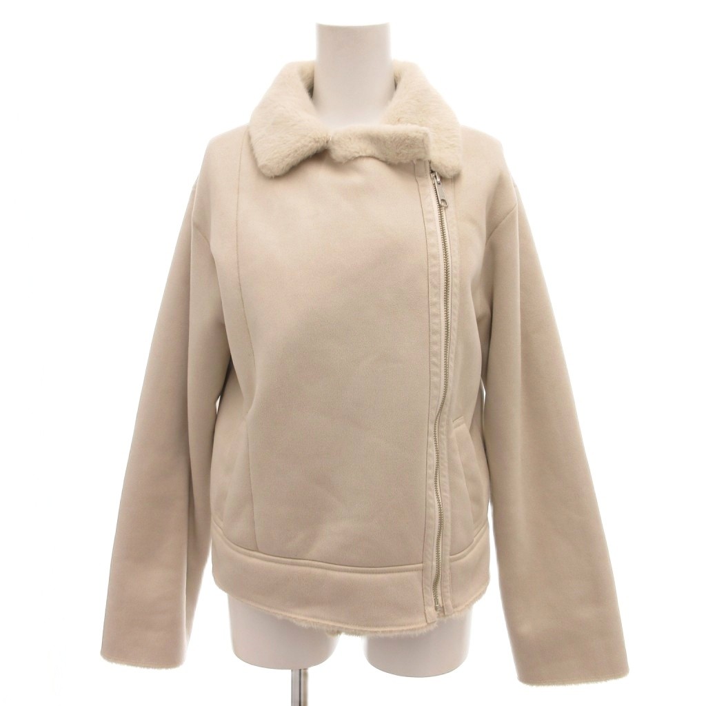 ジャスグリッティー JUSGLITTY 美品 フェイクムートンライダース