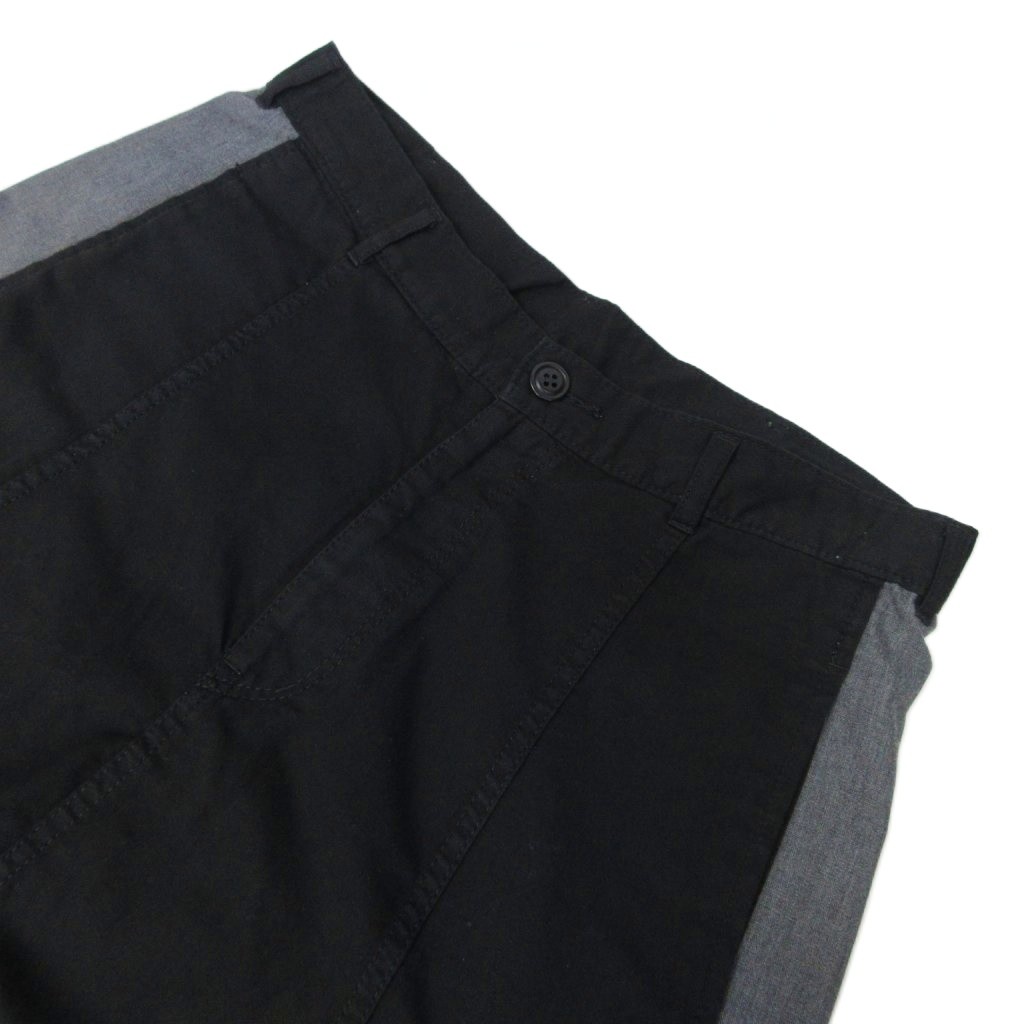 なおみ様！バスコ　クロニクル サルエルパンツ　ブラック THE HINOKI オーガニックコットンブラックデニムトラウザー OG