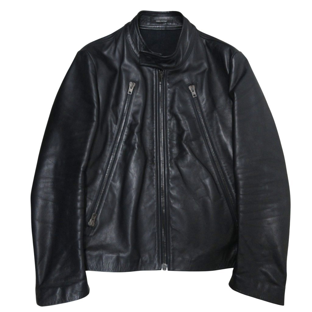 【6/30まで値下げ】 マルジェラ 八の字ライダース 14AW 黒 サイズ44 マルタンマルジェラ 14 Martin Margiela 14 2013AW 八の字