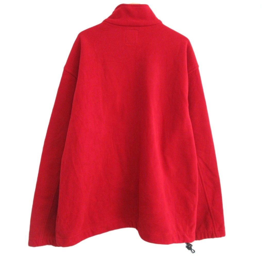 チャップス CHAPS ラルフローレン RALPH LAUREN 90s 古着 フリースジャケット ブルゾン ヴィンテージ 赤 レッド L メンズ