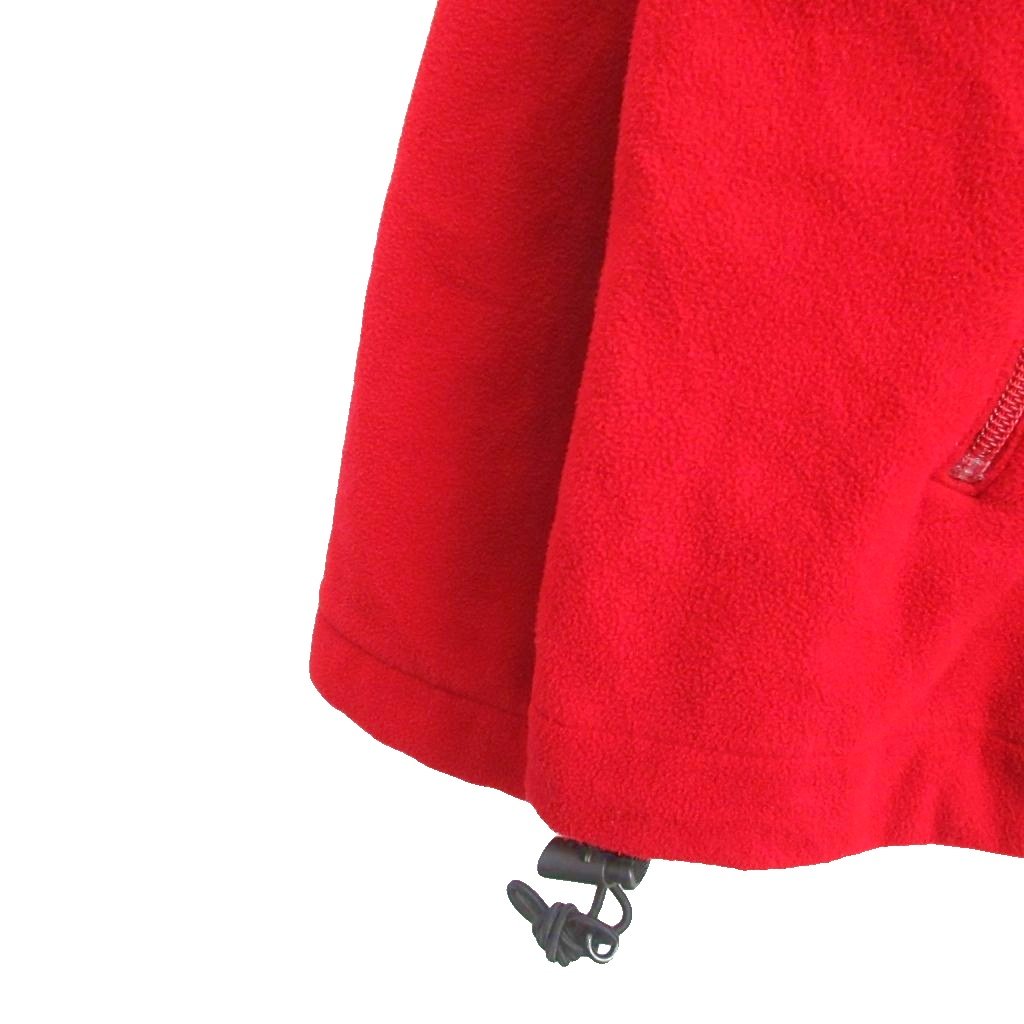 チャップス CHAPS ラルフローレン RALPH LAUREN 90s 古着 フリースジャケット ブルゾン ヴィンテージ 赤 レッド L メンズ