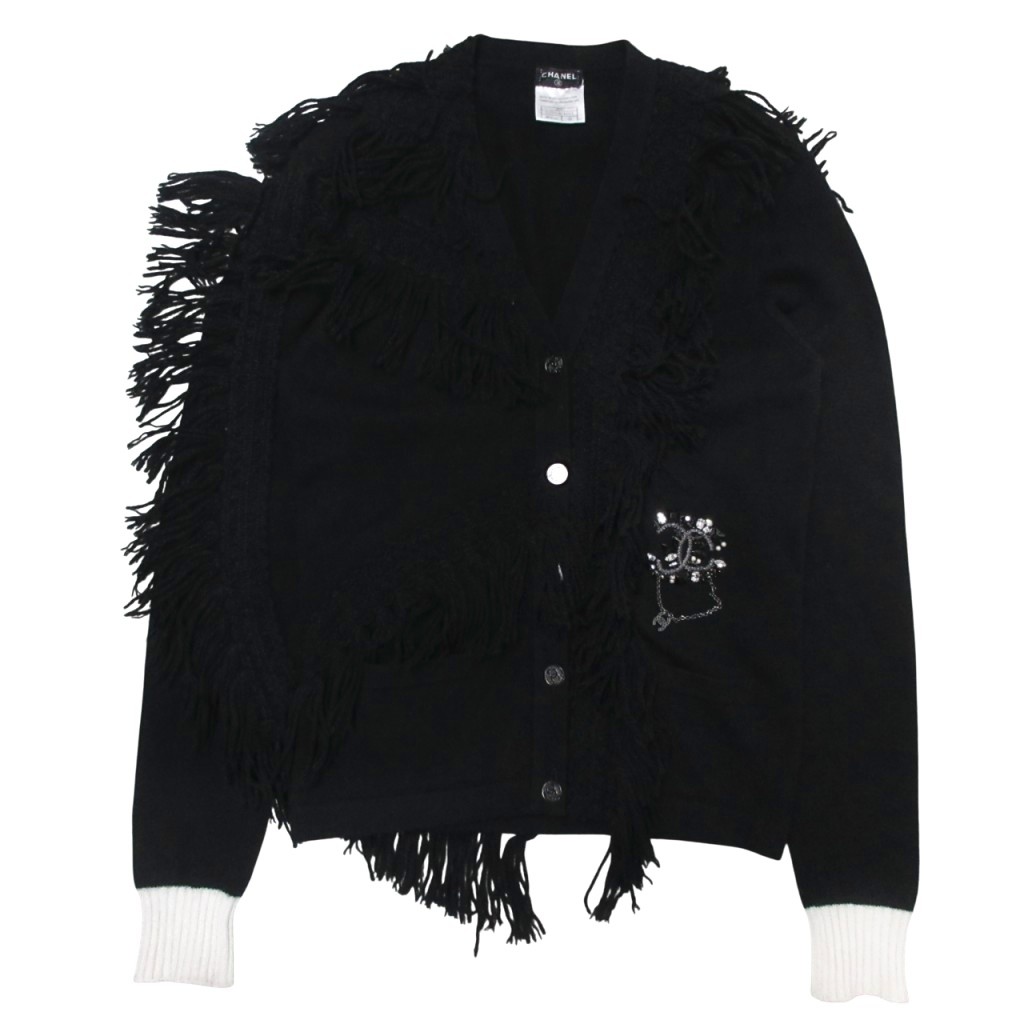 シャネル CHANEL 希少 レア 06A カシミヤ100% ココマーク