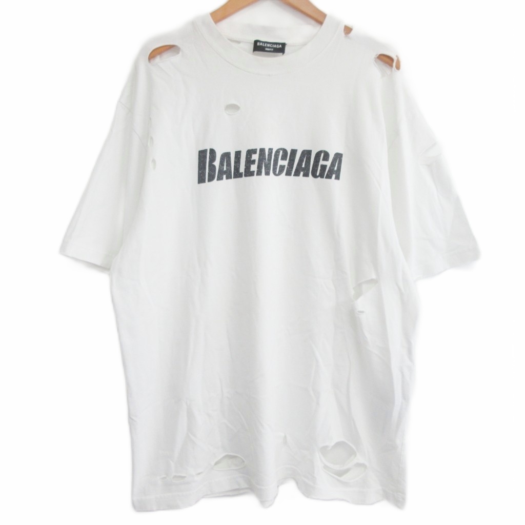 バレンシアガ BALENCIAGA 21SS ロゴ Tシャツ XSサイズ 【公式通販】