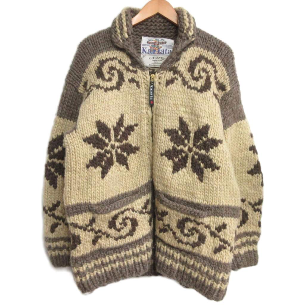 KANATA カナタ　AUTHENTIC Limited Edition カナタ KANATA Limited Edition 希少 ジップアップ カウチン ハンド