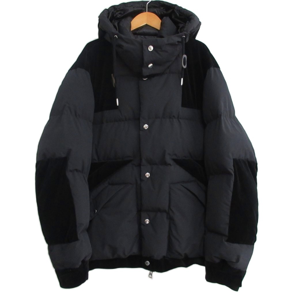 サカイ sacai 23AW Matte Taffeta Water-Repellent Padded Blouson 23 