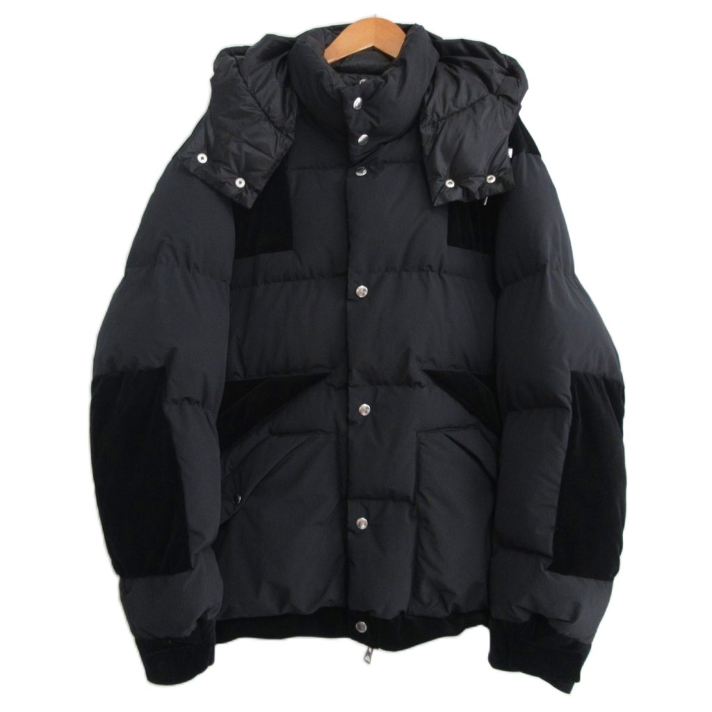 サカイ sacai 23AW Matte Taffeta Water-Repellent Padded Blouson 23
