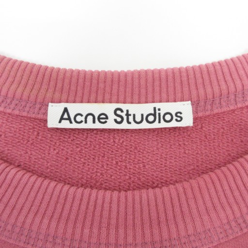Acne Studios トレーナー スウェット ピンク XS Acne Studios - アクネストゥディオズ Acne Studios スウェット