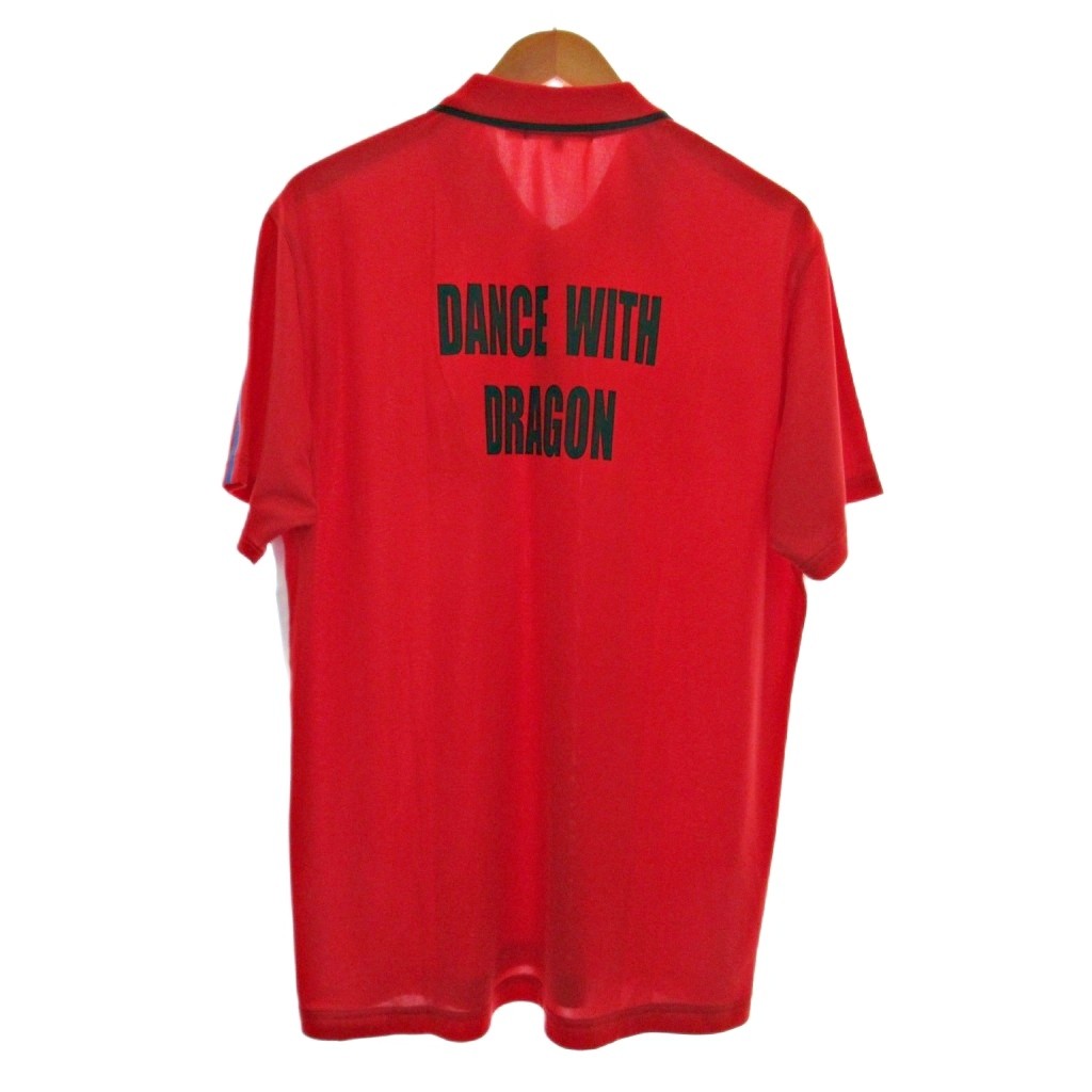 ダンスウィズドラゴン Dance With Dragon 美品 ジップポロシャツ