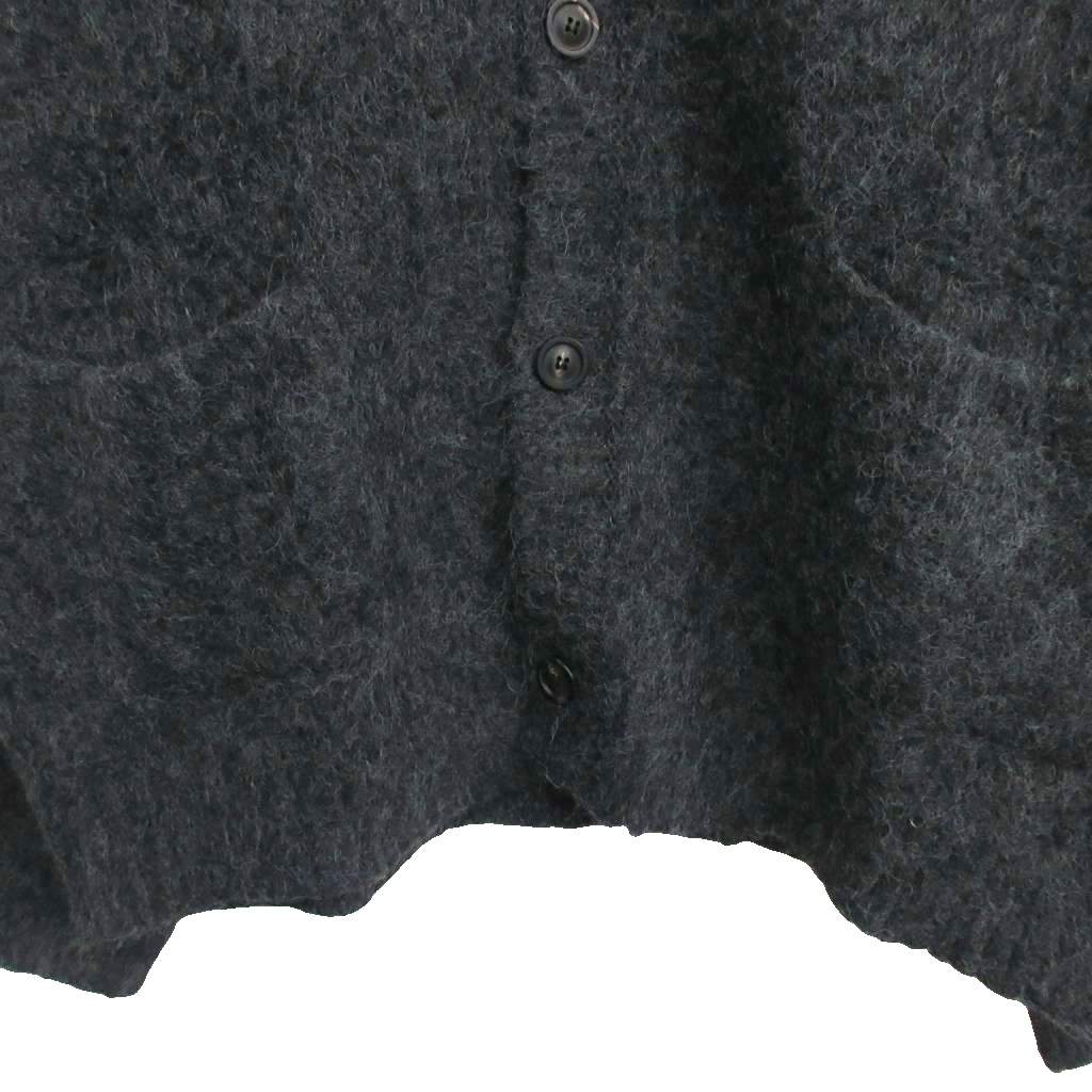 クール COOR 極美品 Hairy Soft Alpaca Cardigan シャギー ニット 