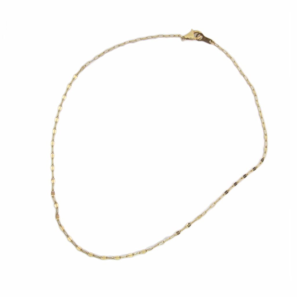 BONJOUR MADAME 18K ゴールド アンクレット K18 イエローゴールド