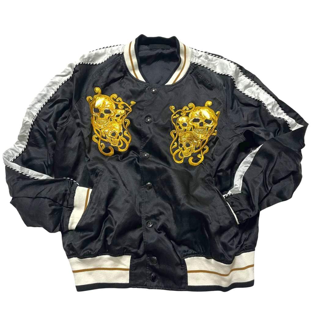 アレキサンダーマックイーン ALEXANDER MCQUEEN 17SS Skull Embroidery