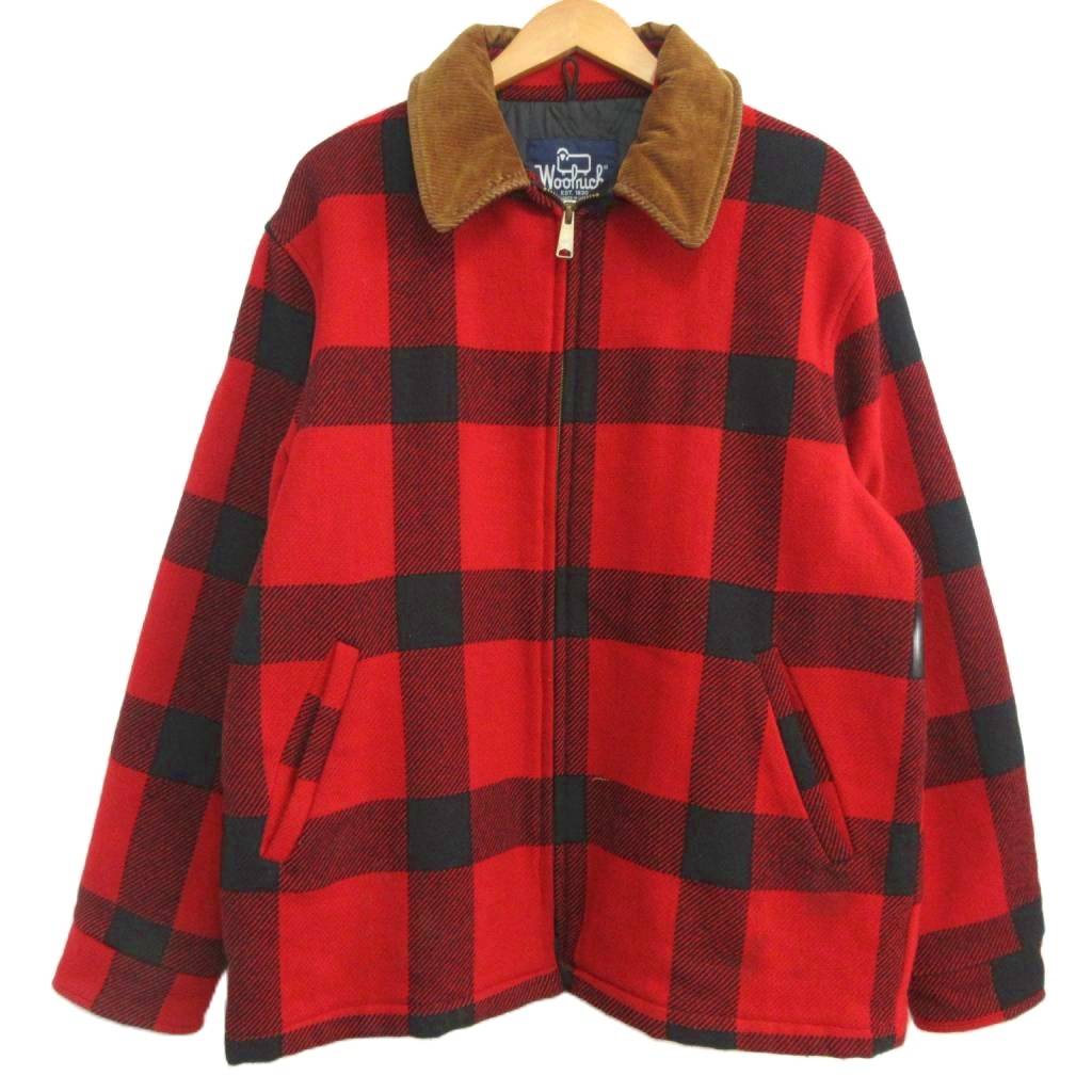ウールリッチ WOOLRICH 80s 紺タグ ヴィンテージ バッファローチェック 