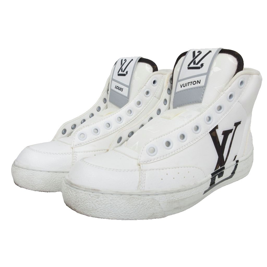 ルイヴィトン LOUIS VUITTON チャーリーライン レザー × モノグラム 