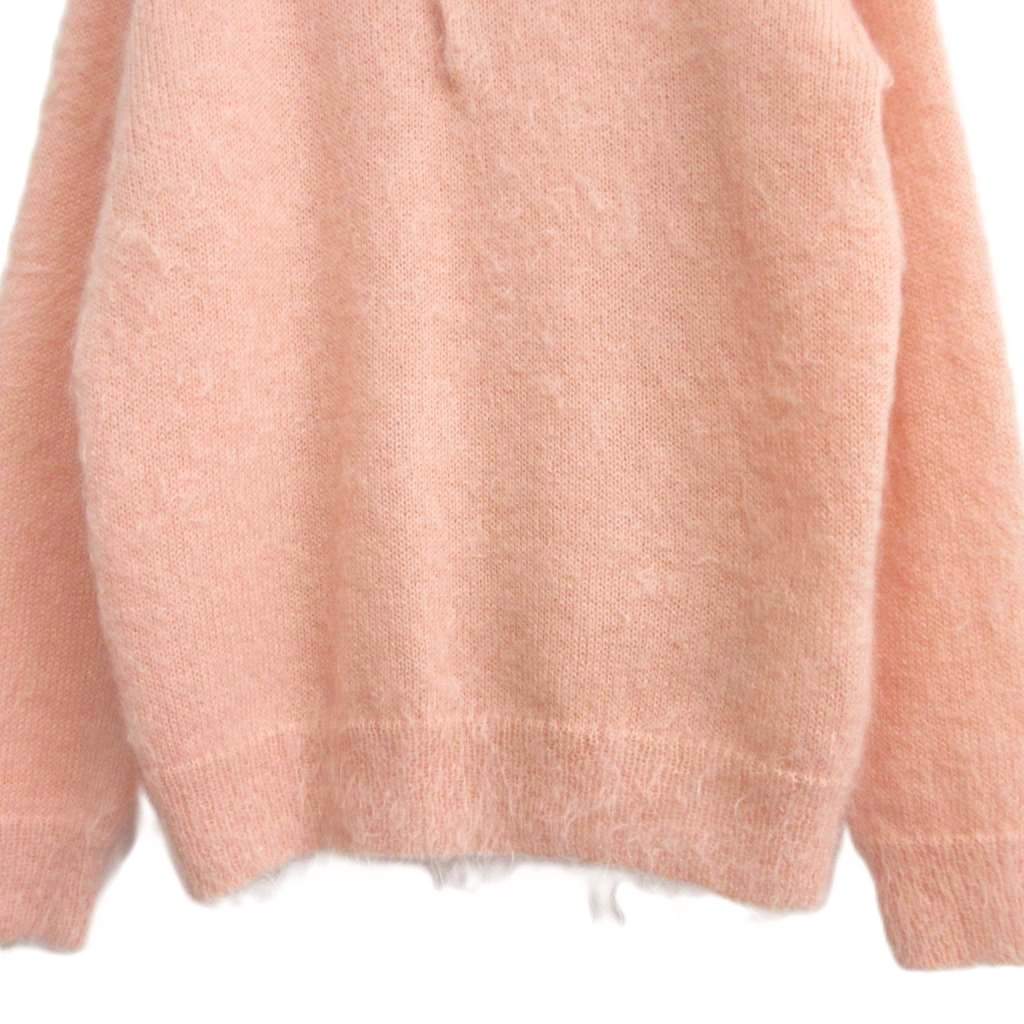 オーラリー AURALEE 美品 24AW BRUSHED SUPER KID MOHAIR KNIT POLO 