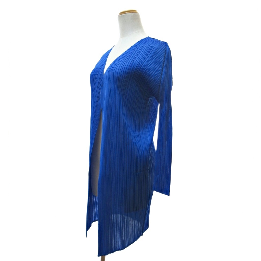 プリーツプリーズ PLEATS PLEASE PP55-JA906 ロングカーディガン 中古・古着通販】PLEATS PLEASE (プリーツプリーズ) プリーツ