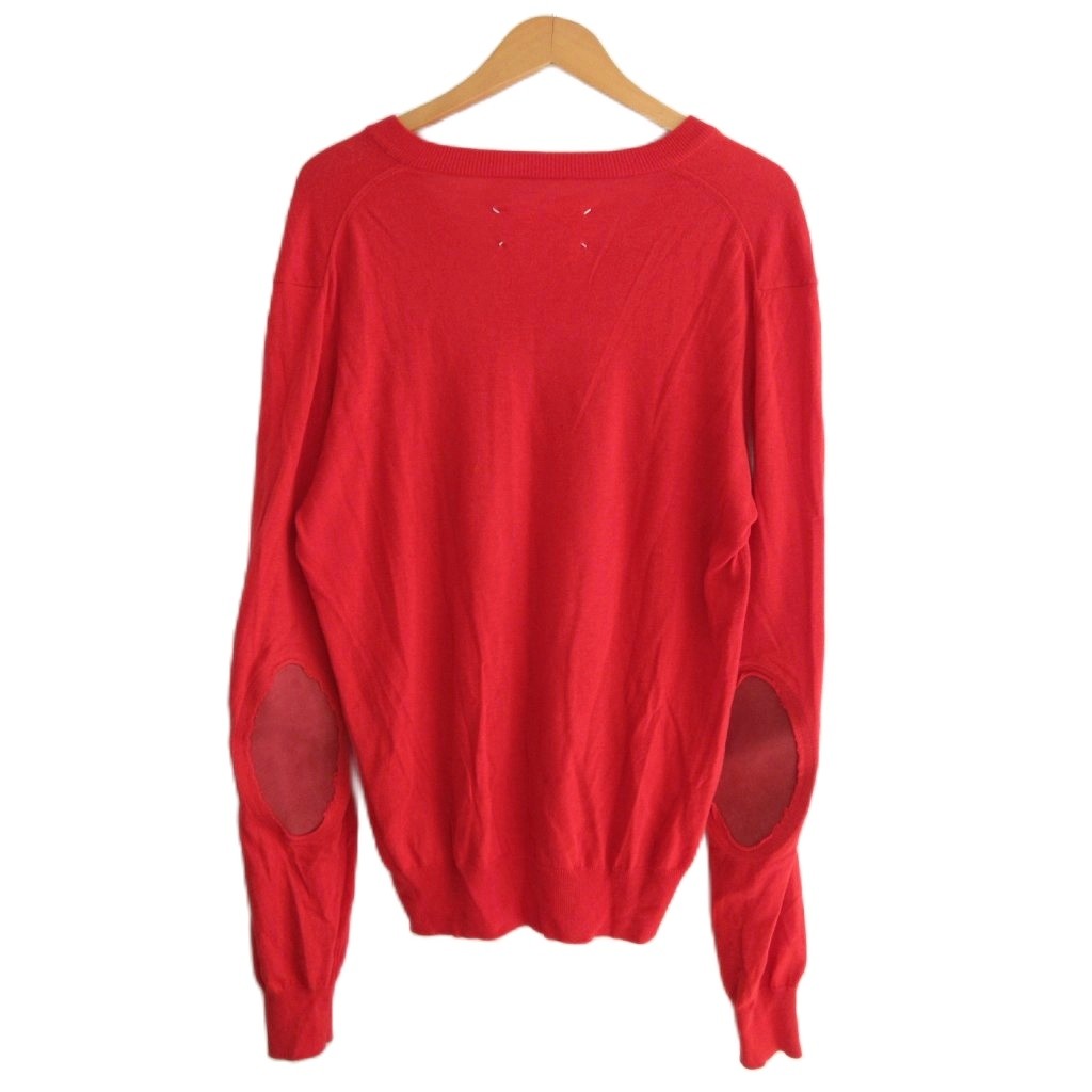 メゾンマルジェラ 14 Maison Margiela 14 エルボーパッチ Vネック 
