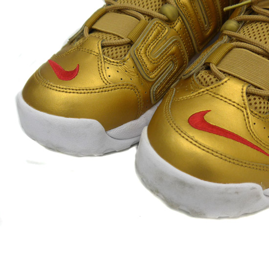 即日発送：ナイキ NIKE シュプテン 17SS AIR MORE:28cm SUPREME シュプリーム ×NIKE ナイキ 17SS AIR MORE UPTEMPO