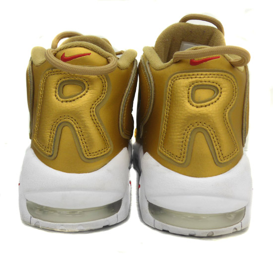 シュプリーム SUPREME 17ss NIKE AIR MORE UPTEMPO GOLD ナイキ