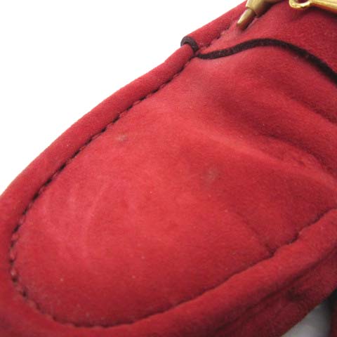 グッチ GUCCI 100 0255/1 ホース ビット ローファー スエード