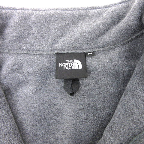 17AW 【THE NORTH FACE ノースフェイス】DENALI JACKET デナリジャケット フリース サイズXL NA61631 ミックスグレー 黒 灰色 supreme ザノースフェイス THE NORTH FACE 17AW Denali Jacket デナリ