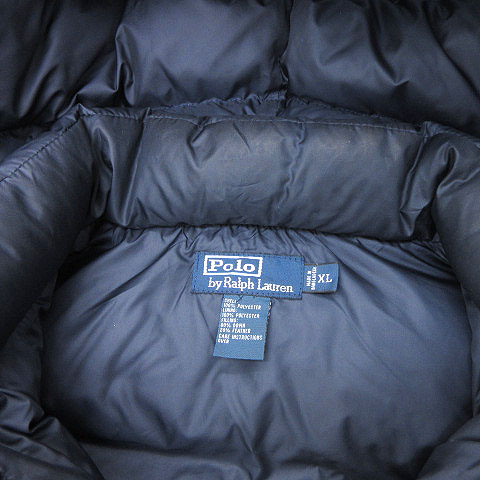 ラルフローレン　フード付き　ダウン　ベスト 楽天市場】POLO Ralph Lauren Men's Big Pony Down Vest US ポロ